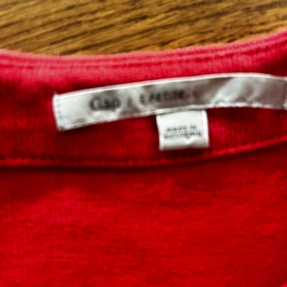 🔴$5 DEAL🔴 Gap navy stripe elbow sleeve dress with zipper back - Picture 9 of 9